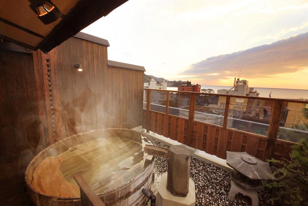 Atarayo Nishiizu Onsen Hotel ภายนอก รูปภาพ