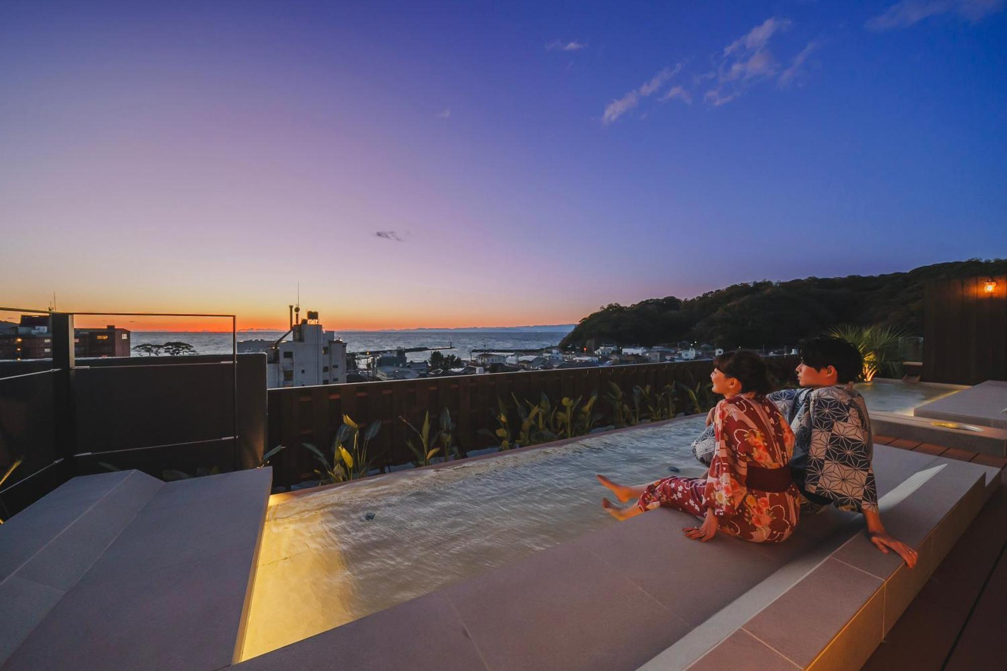 Atarayo Nishiizu Onsen Hotel ภายนอก รูปภาพ